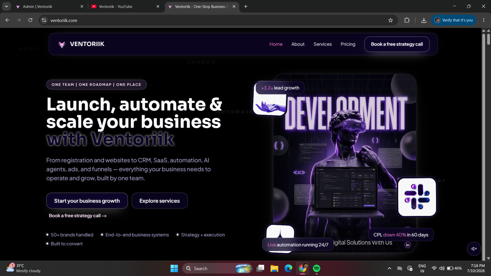 3d website website preview