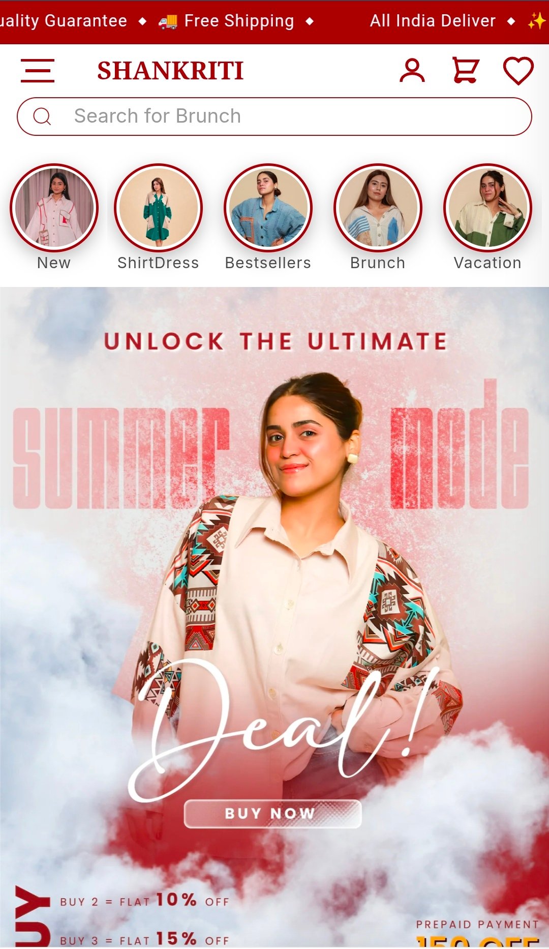 SHANKRITI website preview