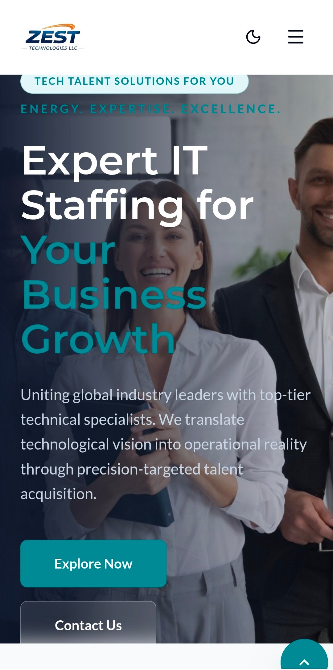 Zest Technologies LLC website preview
