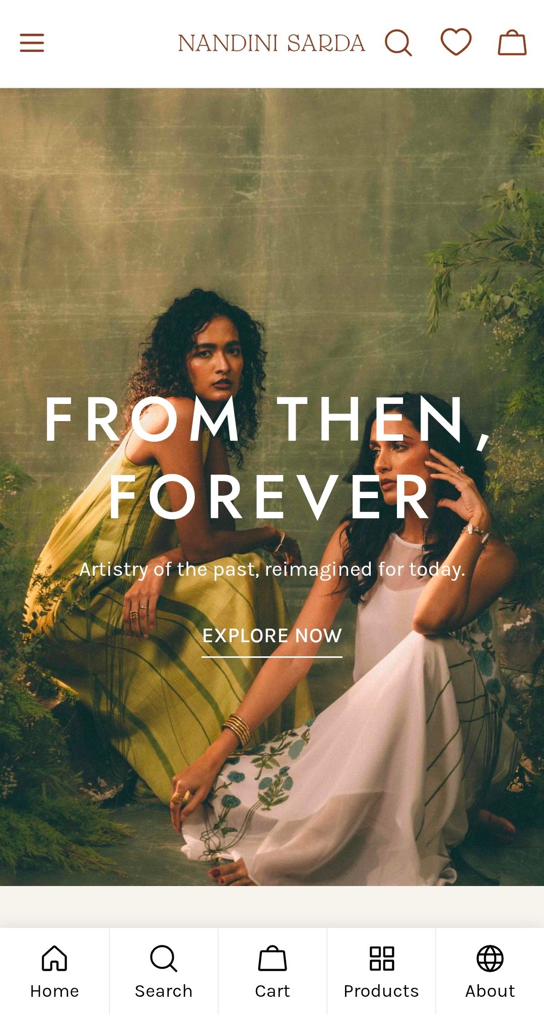 Nandini Sarda website preview